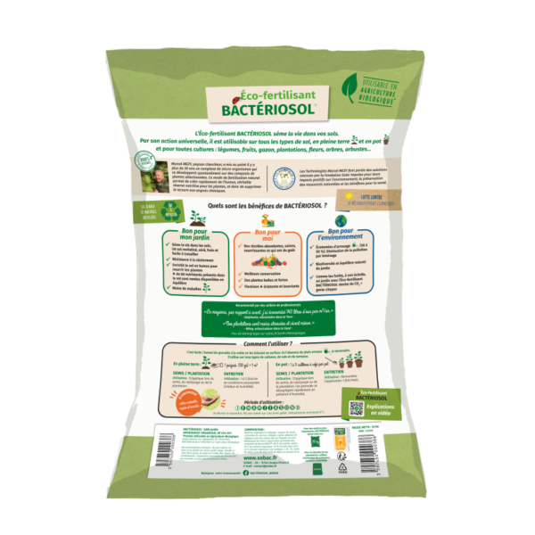 BACTÉRIOSOL® - sac à 15 kg - immagine 2